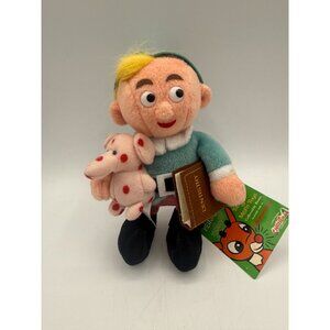 1999 Stuffins Rudolph Island Misfit Toys Herbie the Elf Dentist Plush Ornament